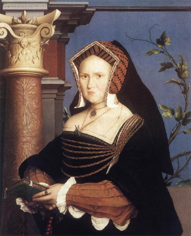 HOLBEIN, Hans the Younger Portrait of Lady Mary Guildford sf